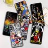 Аниме Луффи O-ne P-iece для Samsung A90 A80 A70S A60 A50S A40 A30S A20E A20S A10S A03 A02 A2, черный силиконовый чехол для телефона