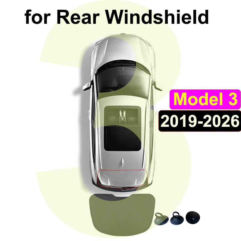 for Tesla Model 3 Highland 2024 2025 Side Window Sunshade Cover Front Rear Windshield Shading Sunshield Sun Blind Baby Protector