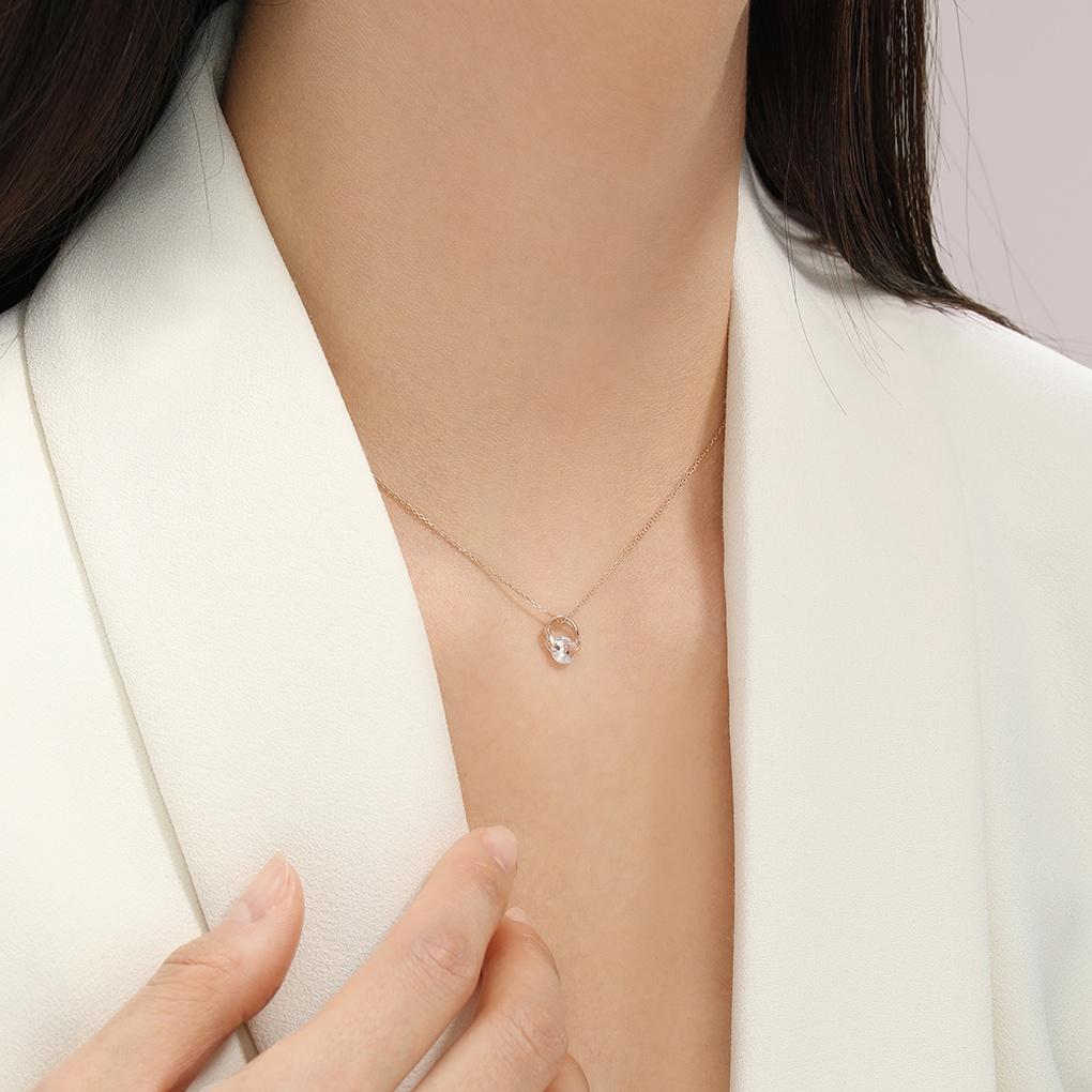 LLOYD Daily Basic Twin Volume Birthstone 10K Necklace LNT19068T