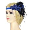 Masquerade Party Hair Accessories Feather Headwear Korean Style Headband Sequin Hair Band