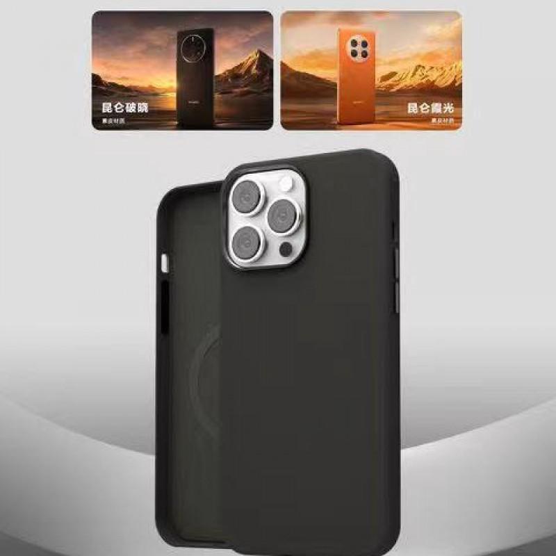 IPhone 16 15 Pro Max Plus Leather Case Magsafe Magnetic Shockproof Protector
