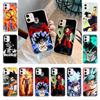 Case for Samsung A04 A14 A23 A34 A54 M23 M33 M52 M53 Realme 10 9 C30S C35 C55 VIVO Y02S Y21 Y51 X80 Pro Transparent Cover WI46 Dragon Ball Goku