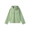 Nike Solid Color Logo Hoodie With Pocket Men Tops Green DX0718-386