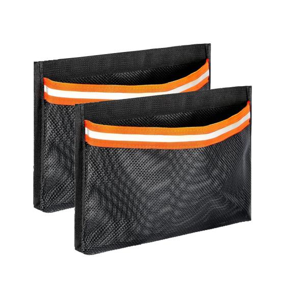 1/2 шт. Светоотражающий самоклеящийся универсальный органайзер-сетка для лодки, большой вместимости, водонепроницаемые аксессуары для хранения лодки