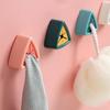 1pcs Kitchen Towel Rack Batroom Towel Storage Sucker Racks Wall Mounted Self Adhesive Plug Holder Hooks Round Kitchen Dishcloth Hanger Clip Organizer