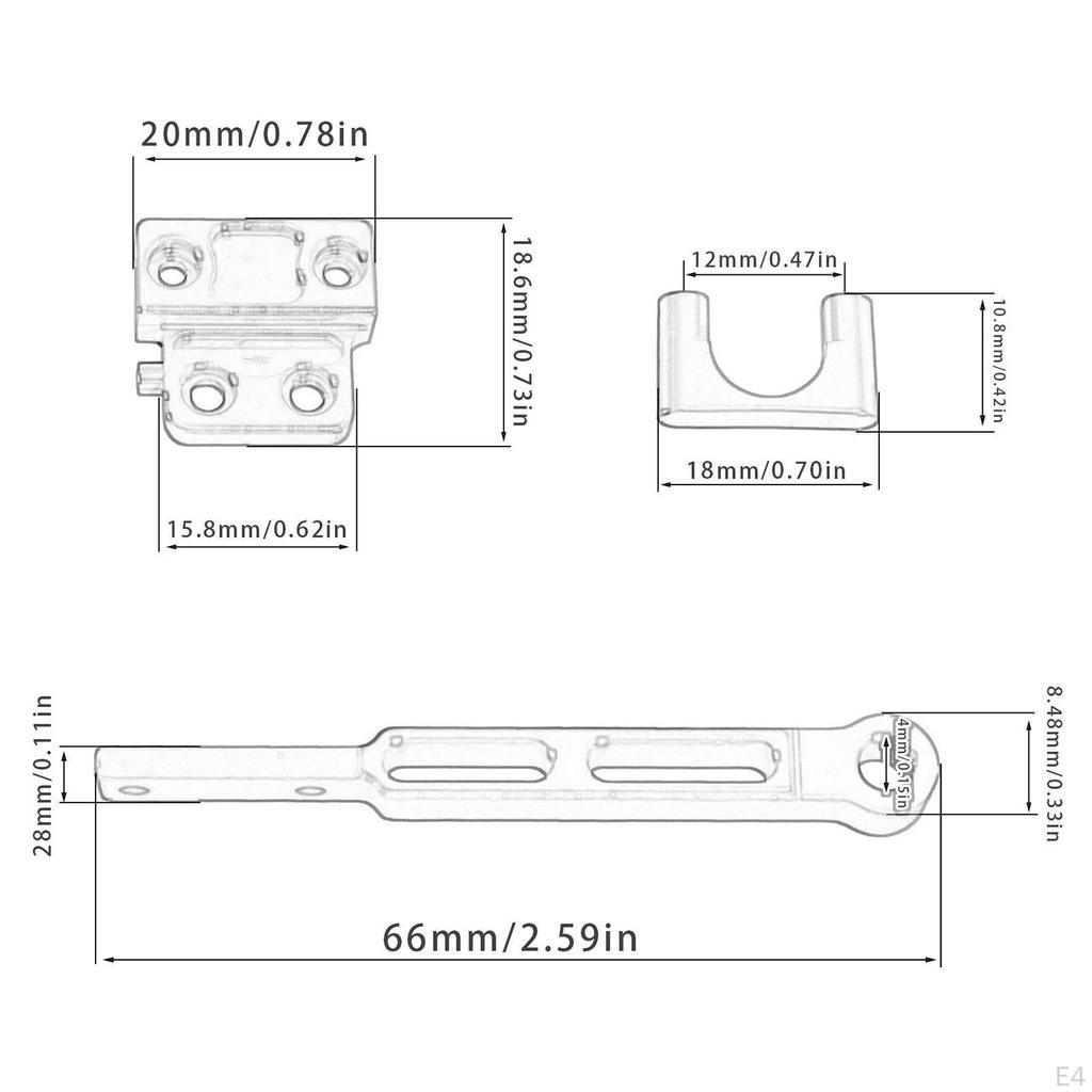 1/12 Chassis Components Upgrade Kit for MN82Pro and MN82S