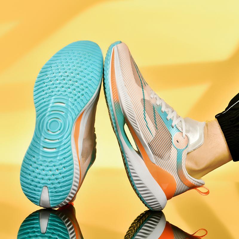 Men's Running Shoes Breathable Man Sports Sneakers Lace Up Comfort Casual Walking Shoes Athletic Training Footwear