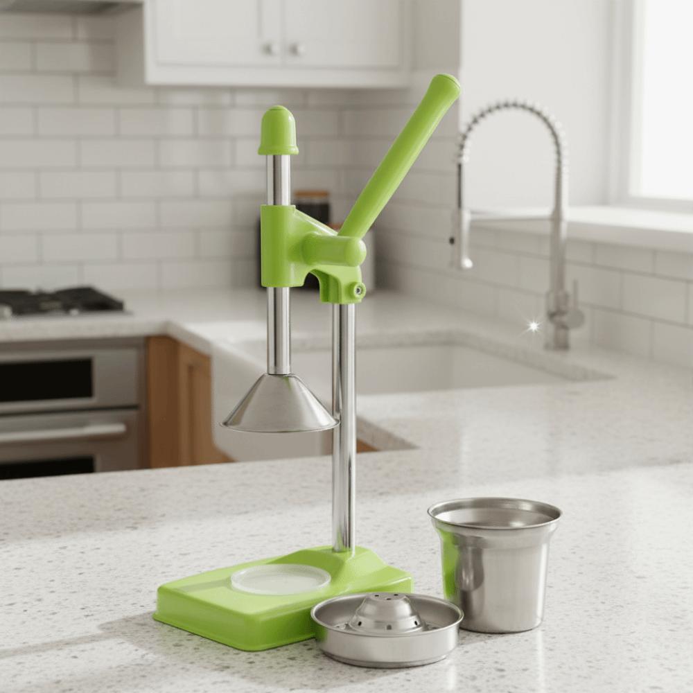 Ручная ручная соковыжималка для апельсинов из нержавеющей стали, прочная ручная соковыжималка, эффективная машина для выжимания цитрусовых из алюминиевого сплава