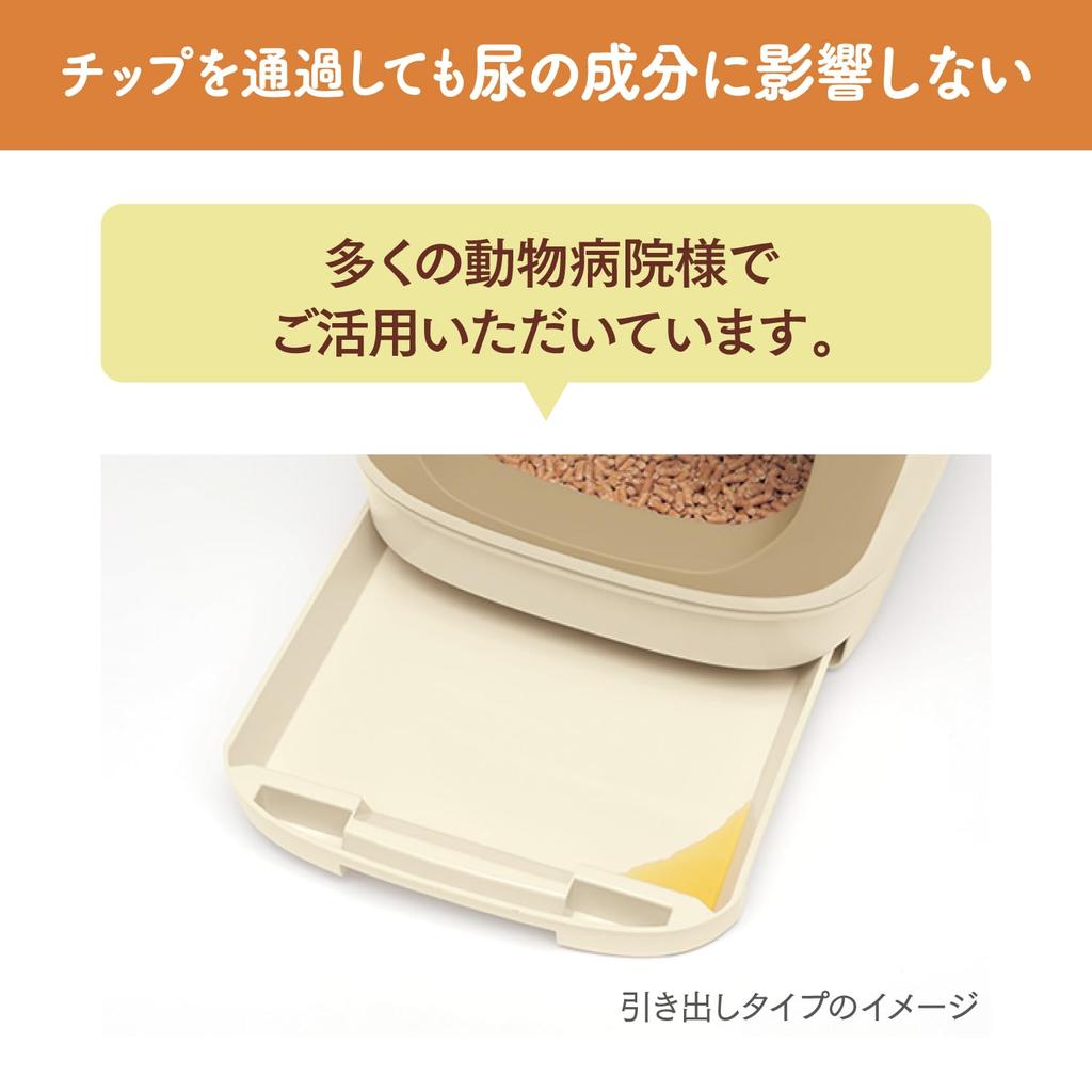 Nyantomo Clean Toilet Chip Большая емкость Мелкие зерна x 4 шт. Для системы Туалет Дезодорирующий/Антибактериальный 4.4 л (Продано Дело) [Наполнитель для кошачьего туалета]