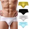 4Pcs Men's Sexy Modal Low-Rise Panties Soft Breathable U-convex Boxer Brief 3D Curve Hip Wrapping Boyshorts