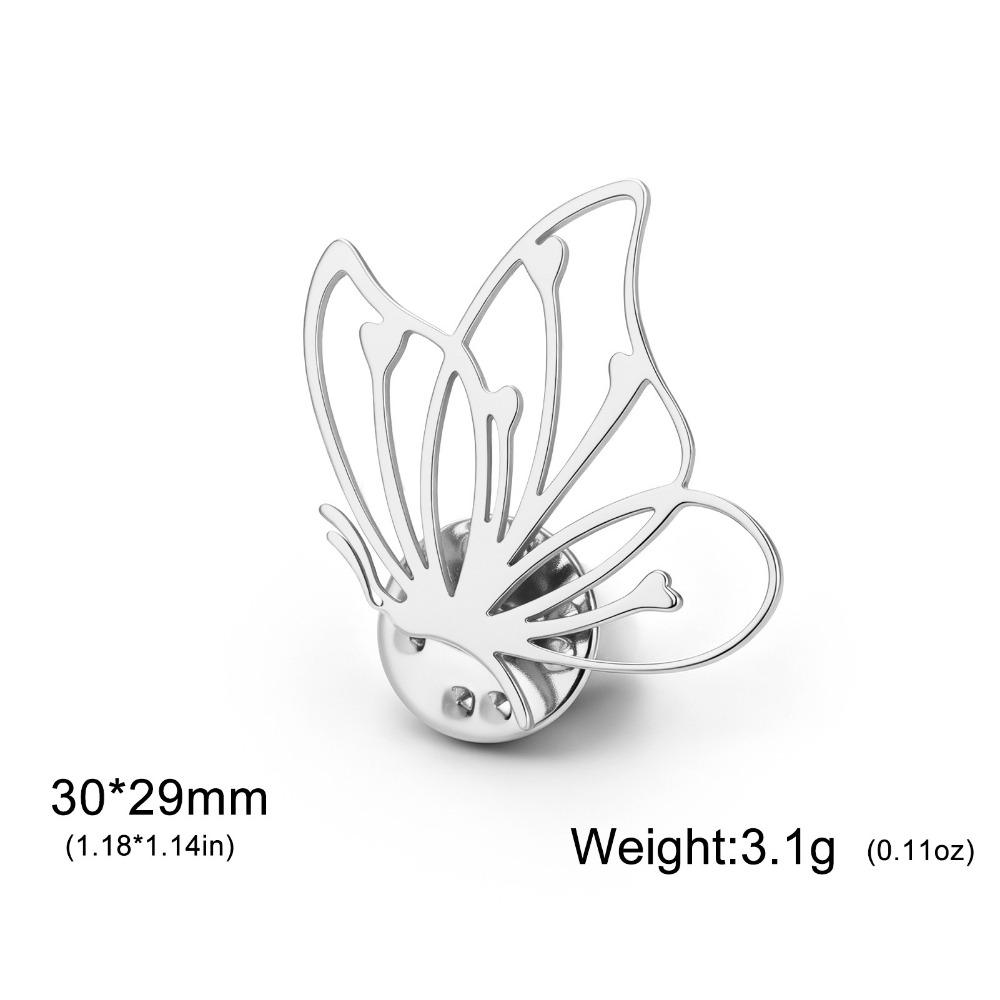 Jewelry Accessory Metal Pins Stainless Steel Lapel Pins Fashion Decorative Pins Gift
