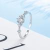 Sace Gems Классическое кольцо из медного сплава с цирконом, женские ювелирные изделия, свадебный подарок для вечеринки