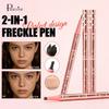 Faux Freckle Beauty Mark Pen Natural Pigmented Double-Ended American Style