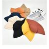Fashion Womens Summer Sun Hat With Large Brim Cotton Linen Uv Sunshade Foldable Beach Cap