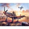 5D Diy Diamond Painting Aircraft War Diamond Embroidery Cross Stitch Home Decor Handmade Gifts