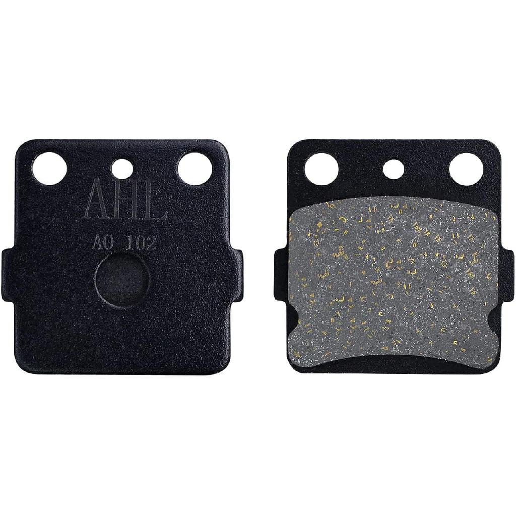 AHL Semi-metallic Front & Rear Brake Pads Set for Honda TRX400EX TRX400 EX Sportrax 2001-2008 / TRX400 EX Fourtrax 1999 2000 /TRX400X