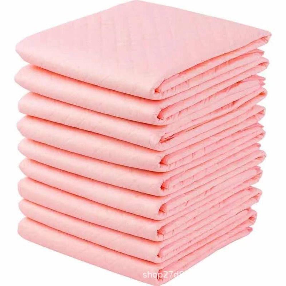 100PCS Super Absorbent Pet Cushion Thickened Disposable Dog Training Pee Pad Bamboo Charcoal Blue/Pink/Grey Urine Nappy Mat