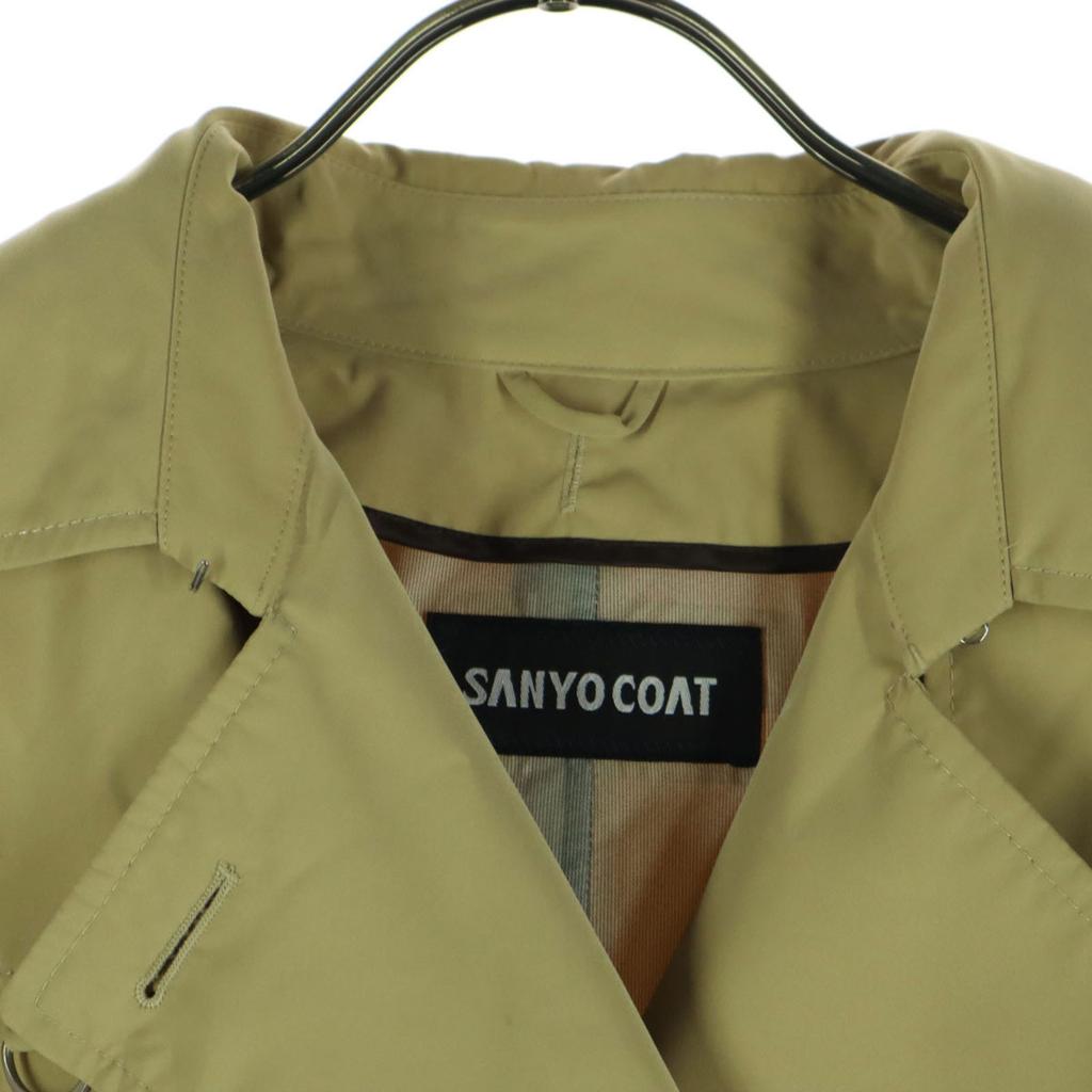 SANYOCOAT Сделано в Японии компанией Sanyo Shokai Длинный тренч 11 Бежевый Женский Б/у