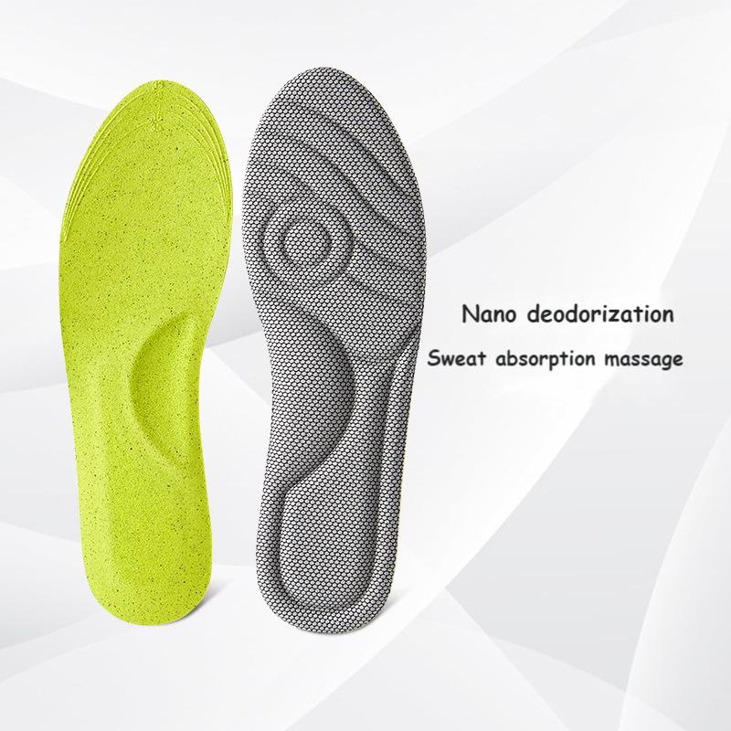 NO.8 Orthopedic Sneakers Insoles for Women Man Flat Feet Insole Running Shoe Inserts Memory Foam Sports Pad Arch Support Foot Cushion