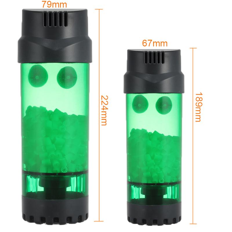 Aquarium Filter Fluidized Bed Air Oxygen Pump Maker Fish Tank Nitrifying Bacteria Decoration Device Air Bubble Stone Accessories