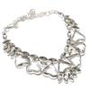 White Topaz Handmade 925 Sterling Silver Jewelry Necklace 18" J2p04
