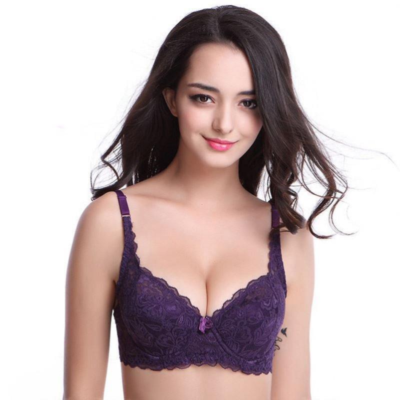 Женский бюстгальтер ультратонкий бюстгальтер больших размеров сексуальное женское белье кружевной бюстгальтер