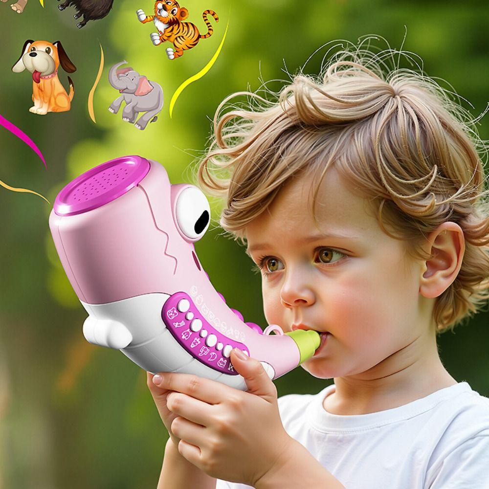 Simulated Conch Horn Vocal Toy Interactive Horn Music Play Toys  Birthday Gifts