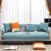 Легкий чехол для диванной подушки из синели, роскошный современный высококачественный чехол Four Seasons, универсальный нескользящий чехол для дивана, полотенце, простой тканевый чехол для подушки сиденья