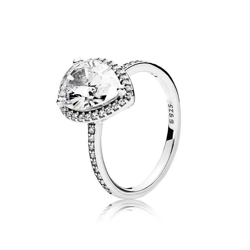 925 Silver Rings Stackable Infinite Heart Flower Crown Trinkets For Women Original Wedding Ring Jewelry Gift
