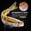 Multi Joint Segement Swimbait Pike Wobblers 12.8cm-18g Crankbait Fishing Lure Isca Artificia For Bass Pike Lure