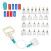 24pcs Professional Magnetic Therapy Vacuum Suction Cupping Set Body Treatment Cupping Device
