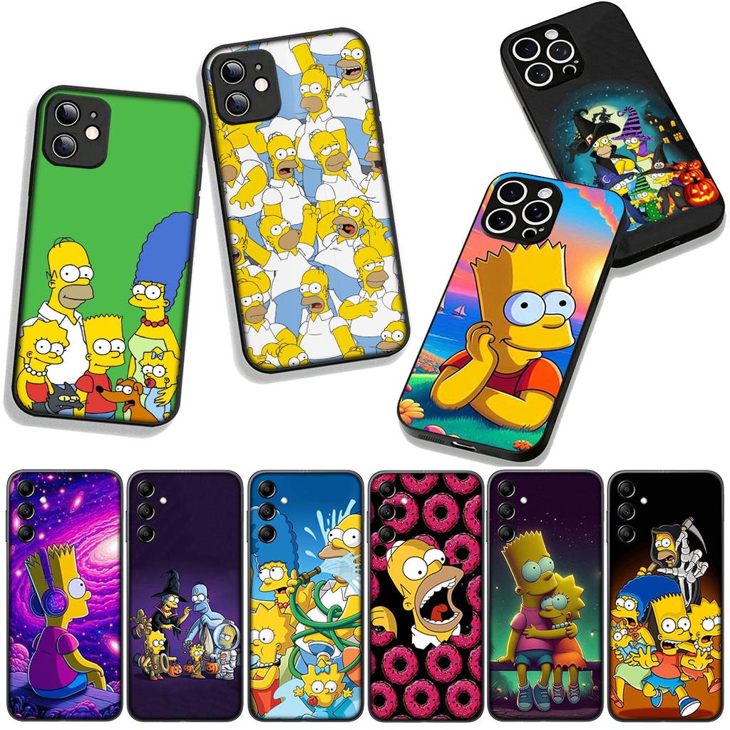 Чехол для телефона Комиксы S-Симпсоны Барт Милый Coque для Xiaomi Redmi Note 15 11 9 10 Pro Plus A5 9A 9T 10A 10C 9C NFC 15C 8T Чехол