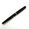 Very beautiful itemMontblanc fountain pen EF 14K 585 black gold rare made in Germany