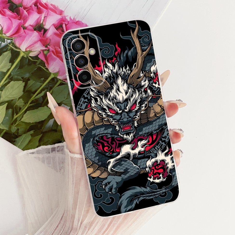 For Samsung M23 5G Case Transparent Cute Cat Fashion Butterfly Funny Painted Casing For Samsung Galaxy M23 5G SM-M236B SM-M236L