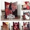 Популярный аниме-плед T-The Mafia Throw Легкий 240 г Фланелевый Плед Мягкий Нежный к Коже Для Летнего Охлаждения