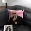 MMr WorldwideS Pitbull Cushion Cover Natural Linen Organic Fabric DoubleSided Printing Sofa Home Decor Gift Pillow Case