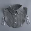 Women Formal Neck Fake Collar for Woman Shirt Detachable Business Collar Removable Lapel False Collar Girls Fuax Cols