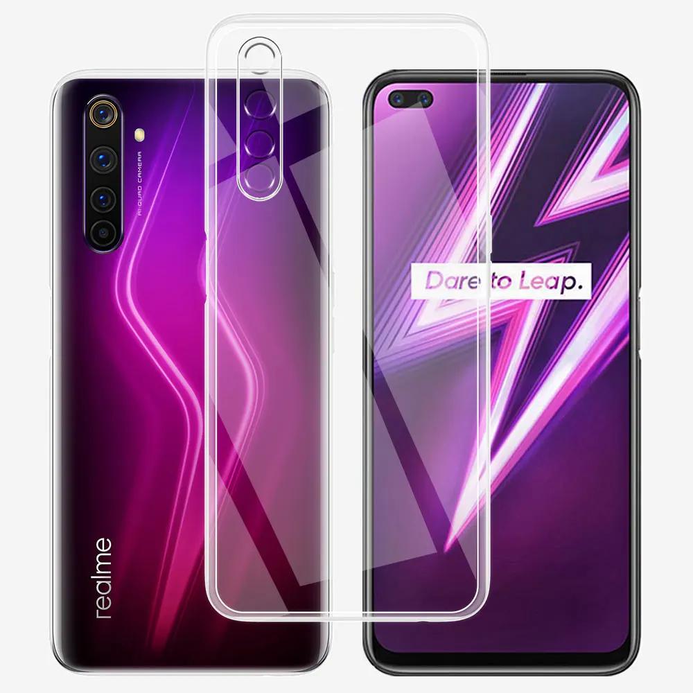 For Realme 6 Pro Case Ultra Thin Silicone Soft TPU Clear Back Case Cover For Realme 6s 6 6PRO Coque For Realme 6 Pro Fundas