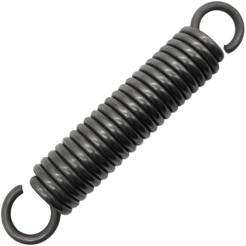 Spring steel single hook spring, Tension spring,Wire Dia 5mm,Outer Dia 25/30/35/40/45/50/60mm,Length100-500mm.
