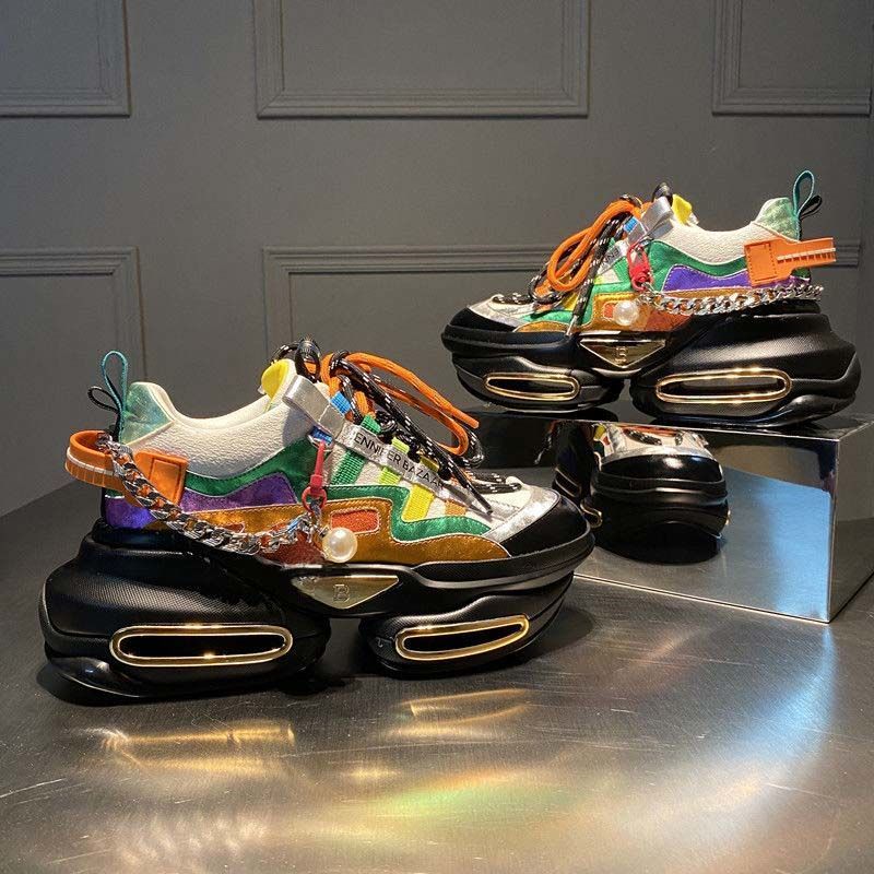 Мода 2024 года, женская обувь на весну и осень, новый модный бренд, маленькие белые туфли, обувь для отдыха из мягкой кожи с увеличенной толстой подошвой