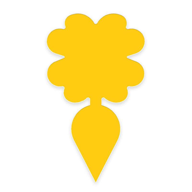 30 шт., липкая доска от насекомых, домашний сад, борьба с вредителями, липкие ловушки для мух, цветочный горшок, защита растений