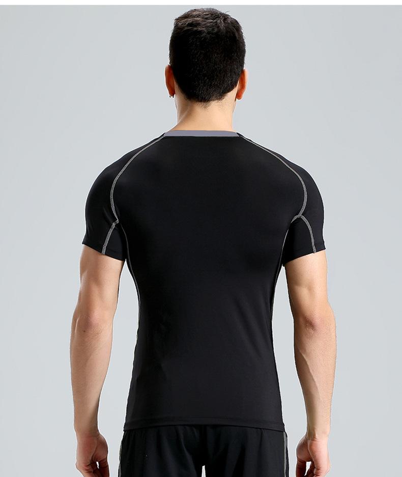 Мужская футболка большого размера быстросохнущая: Спортивная одежда с коротким рукавом 5X-6X для лета