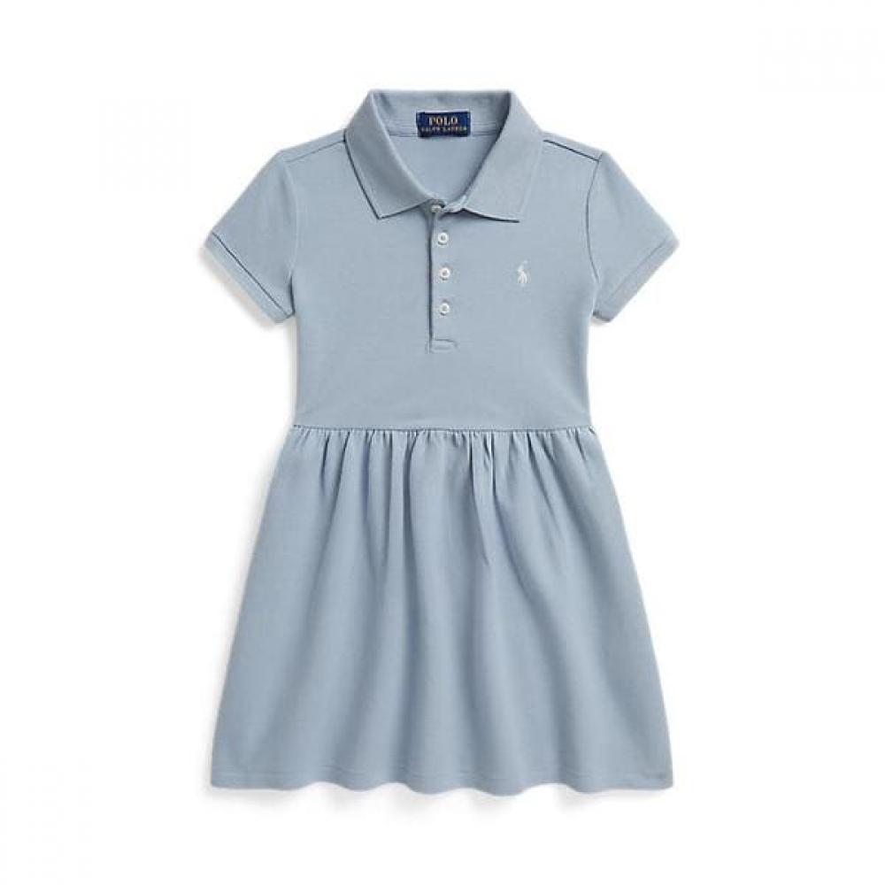 Polo Ralph Lauren Девочки Эластичное Сетчатое Платье-Поло 2 6 Лет Cwpodrsr3d21157400