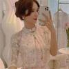 2025 Summer Elegant Chinese Lace Shawl Cardigan for Weddings and Meetings