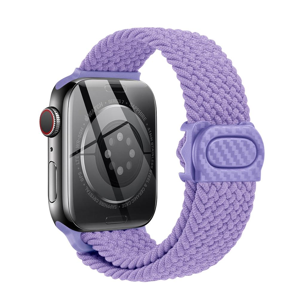 Плетеный ремешок для Apple Watch Series 10 9 8 7 6 5 4 se Ultra 2 49мм 46мм 42мм 44мм 40мм 45мм 41мм Correa Браслет Ремешки iWatch