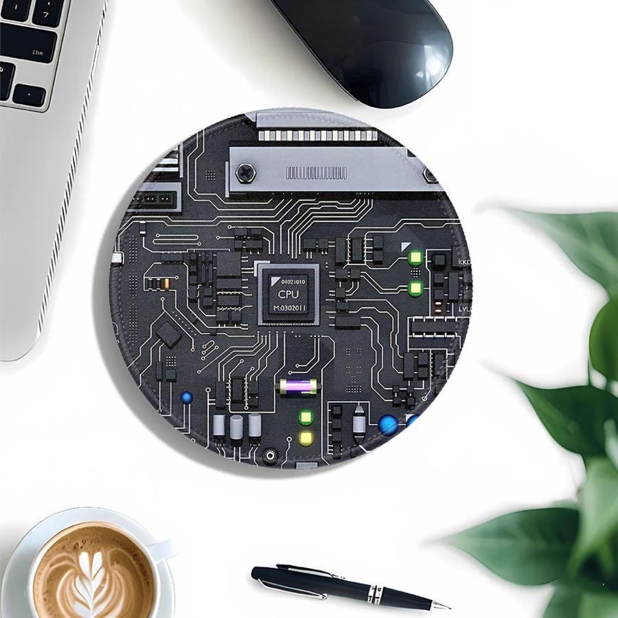 1 шт. Коврик для мыши Компьютерный Laptop Pad Настольные аксессуары Игровая консоль Pad Офисный Pad Клавиатура Мышь Pad оверлок Черный Чип