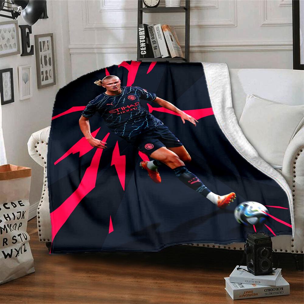 Norwegian Football Legend Blankets Flannel Printed Breathable Warm Throw Blanket for Home Office Bedspreads 0708a73