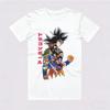2026 Summer Dragon Ball Goku Full Form Ensemble 100 Cotton Printed Loose TShirt for Unisex and Women Parental Use Y2k
