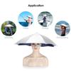 Portable Foldable UV Protection Handsfree Waterproof Umbrellas Fishing Caps Sun Hat Umbrella Cap