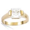 Пасьянс Gold Plated 'Unique' золотисто-белый - 6x6 мм